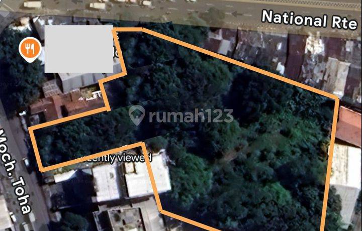 Tanah 6315 M² Mainroad Moh Toha Lokasi Strategis