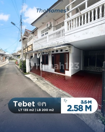 Undermarket Siap Huni 200m2 Bangunan Kokoh