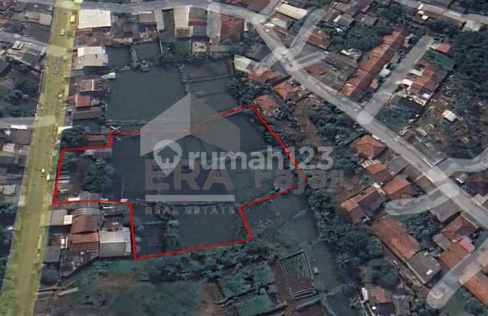  TANAH DAN EMPANG 6.000 M2 DI JALAN HAJI MAWI, PARUNG - BOGOR