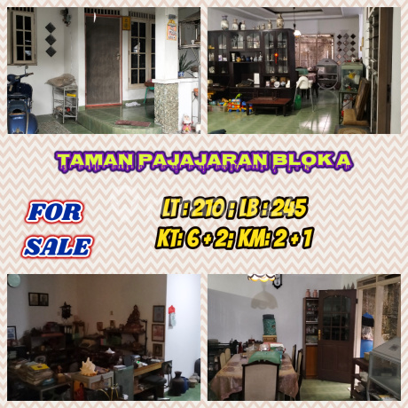 Kesempatan Langka Rumah Luas di Taman Pajajaran Kesempatan Langka Rumah Luas di Taman Pajajaran