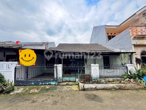 Rumah Butuh Renovasi Termurah,seharga Tanah,bebas Banjir Di Komplek Al Jatimakmur,pondok Gede,bekasi 