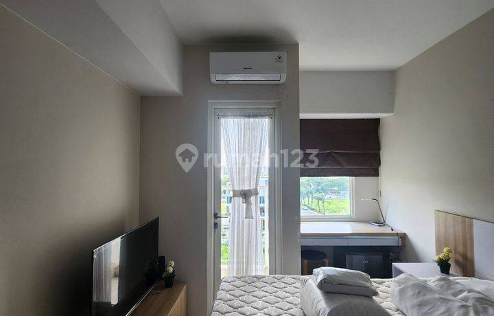 Jual Murah Tipe Studio Furnished Lengkap Di Menara Davalia  Apartemen The Springlake View Danau Dan Summarecon Mal Bekasi