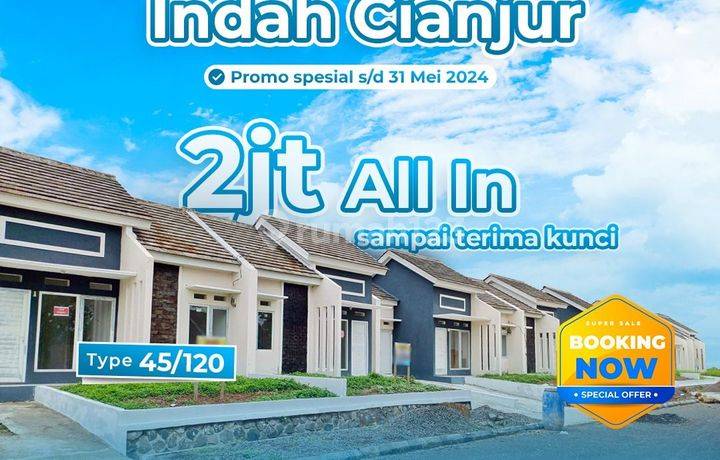 DP 2JT ALL IN SAMPE TERIMA KUNCI PERUMNAS PONDOK INDAH CIANJUR
