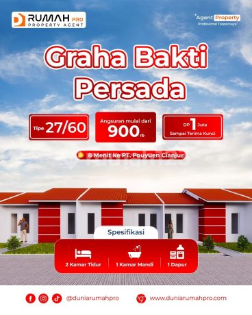 DP ALL IN 2 JUTA  RUMAH SUBSIDI GRAHA BAKTI PERSADA