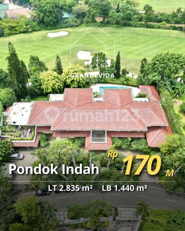 Rumah Luas Mewah View Golf Pondok Indah Jakarta Selatan