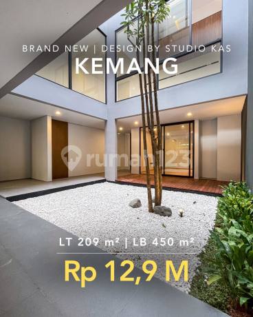 Rumah Mewah Baru Private Pool Area Premiun Kemang Jakarta Selatan