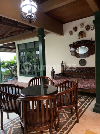 Rumah Cantik Nuansa Jawa Kuno di Komplek Perumahan Karya Indah Village 2, Jurangmangu, Pondok Aren, Tangsel