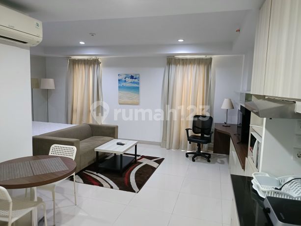 Cheap 1BR Fully Furnished Apartment in Green Palace Residence Cikarang