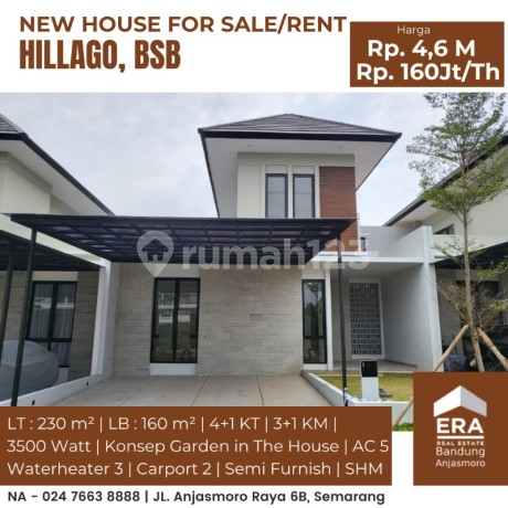 Dijual Rumah 2 LT Semi Furnish Hilago Bsb City Dijual Rumah 2 LT Semi Furnish Hilago Bsb City