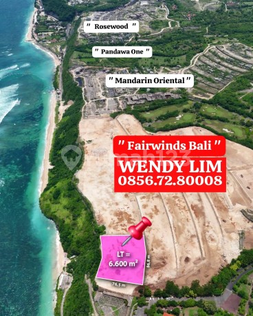 Tanah Cliff Front, Eksklusif di Fairwinds Bali Bukit Pandawa, Nusa Dua Selatan Tanah Cliff Front, Eksklusif di Fairwinds Bali Bukit Pandawa, Nusa Dua Selatan