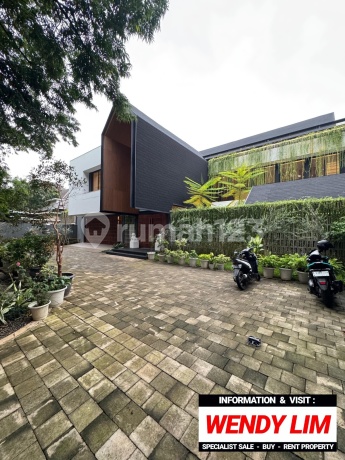 Rumah Modern Brand New di Jl Brawijaya, Kebayoran Baru, Jaksel