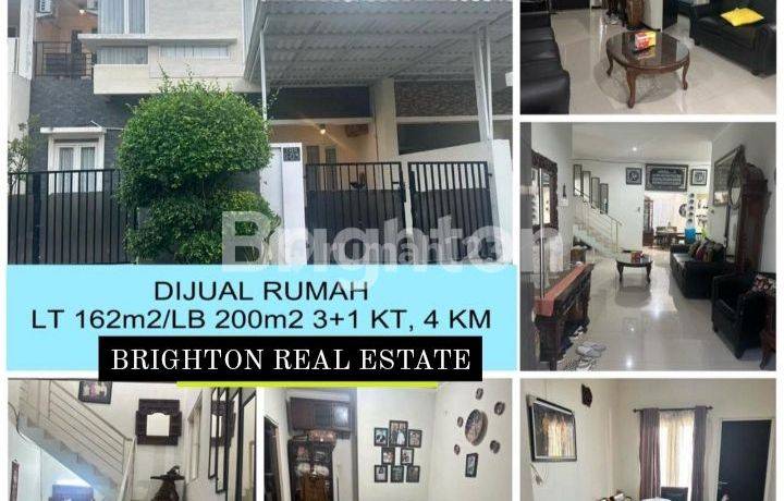 RUMAH MEWAH TAMAN RIVERA REGENCY 2 LANTAI, MEDOKAN AYU