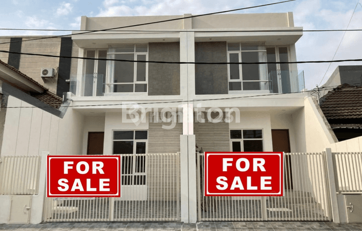 RUMAH BARU 2 LANTAI TERMURAH DI PONDOK CANDRA CLUSTER FAVORIT SANGAT STRATEGIS