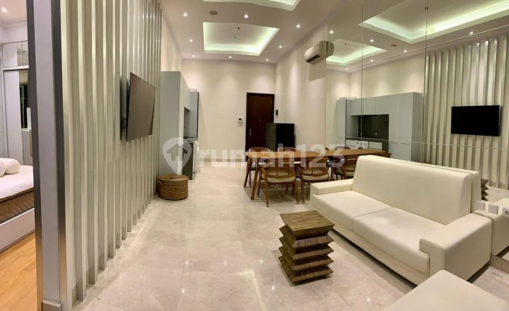Bagus High Floor Apartemen Residence 8 Scbd Jakarta Selatan 1Br