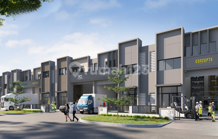 Kavling Hoek Blok A di Taman Tekno X, BSD City