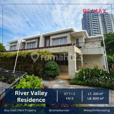 Dijual Rumah Mewah Sangat Murah. River Valley Residence. Jaksel