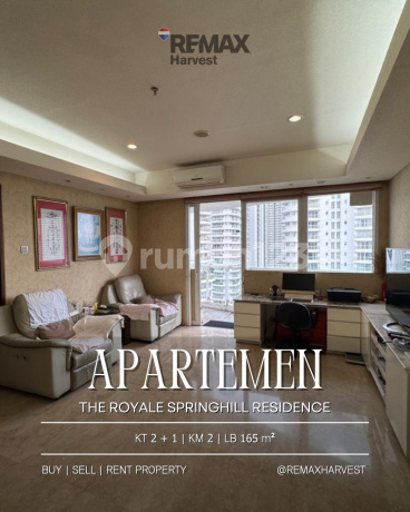 Dijual Murah! Full Furnish Apart The Royale Springhill Residence Dijual Murah! Full Furnish Apart The Royale Springhill Residence