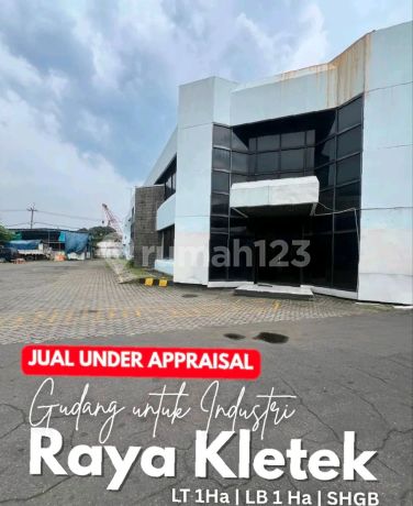 Raya Kletek Gudang Turun Harga Luas 1 Ha
