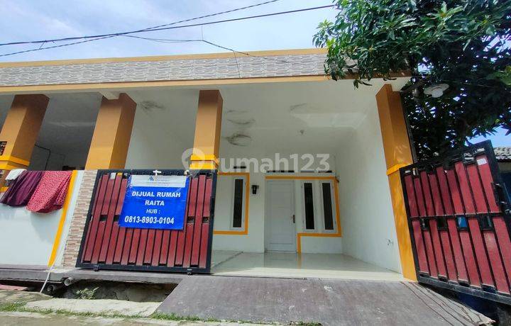 DIJUAL RUMAH FULL BANGUNAN SIAP HUNI LOKASI ALAM PESONA WANAJAYA