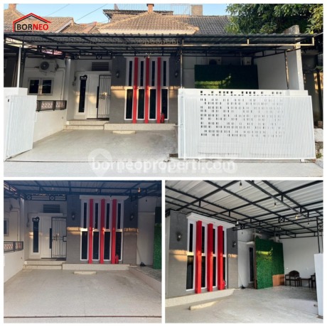 Rumah Modern Bagus Bebas Banjir di Perumahan Wika