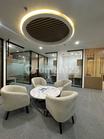 Dijual Office Space Full Furnished Sopo Del Tower Mega Kuningan
