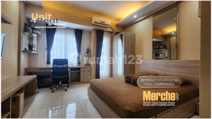 Berkeley Studio For Rent fully furnished