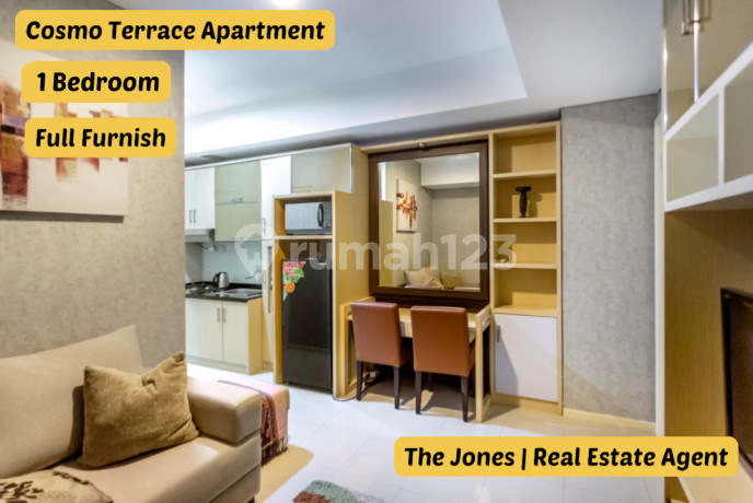 Sewa Apartemen Cosmo Terrace - Type 1 Bedroom Full Furnished Sewa Apartemen Cosmo Terrace - Type 1 Bedroom Full Furnished