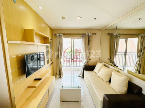 Sewa Apartemen Cosmo Terrace Thamrin City Type. 2 BR Full Furnish