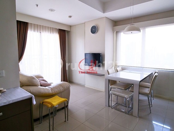 For Rent Cosmo Terrace Apartment Thamrin City 2 BR Fully Furnished