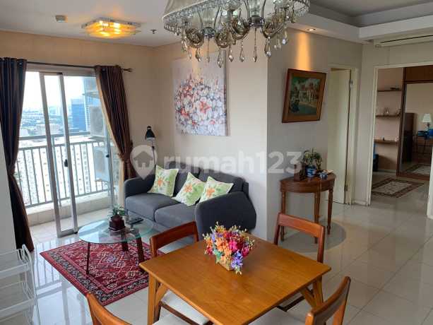 Sewa Apartemen Cosmo Terrace Thamrin City 2 Bedrooms Full Furnish