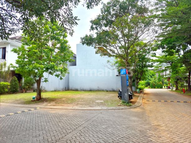 Kavling Hook Kotak Samping Fasum Dekat Masjid di Discovery Bintaro Jaya Lumina