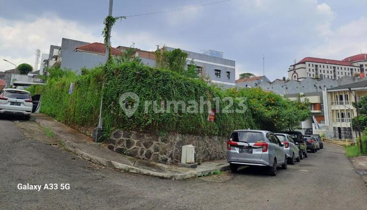 Tanah Kavling Strategis di Hook Terusan Setra Ria Bandung Utara