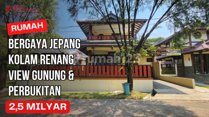 Rumah Bergaya Jepang Dengan Kolam Renang Posisi Hook || 2,5 Milyar || View Gunung & Bukit || Cluster Taman Sakura Sentul City Rumah Bergaya Jepang Dengan Kolam Renang Posisi Hook || 2,5 Milyar || View Gunung & Bukit || Cluster Taman Sakura Sentul City