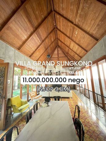 Murah Pol Rumah Rasa Bali Villa Grand Sungkono Ada Pool Sby [449]