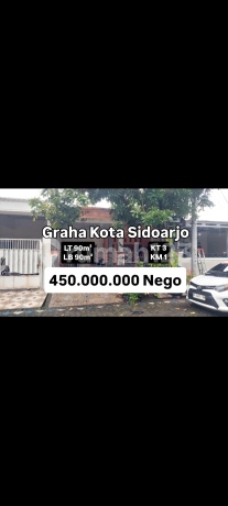 Murah Rumah 1 Lantai Graha Kota Suko Sidoarjo [742]