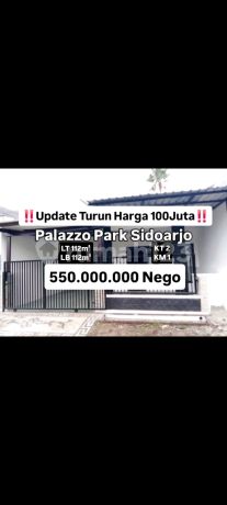 Termurah Rumah Siap Huni Palazzo Park Sidoarjo Sudah Renov [635]