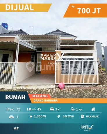 Rumah Inden Bangun di Perum Grand Bandara Pakis, Malang