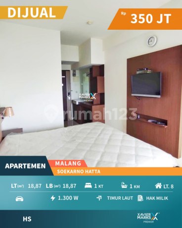 Apartemen Terawat Di Soekarno Hatta Lowokwaru Malang(ID1336)