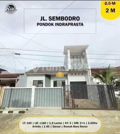 Rumah Baru Renov di Jl Sembodro Pondok Indraprasta Rumah Baru Renov di Jl Sembodro Pondok Indraprasta