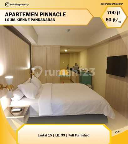 Dijual Apartment Pinnacle Louis Kenne Pandanaran Full Furnished