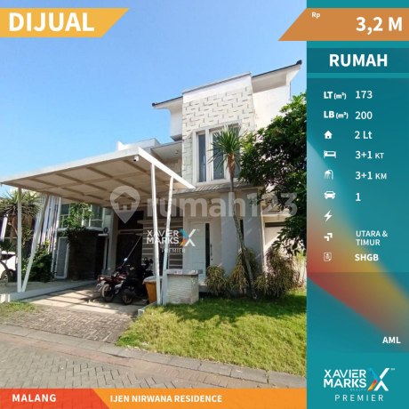 Rumah Minimalis Super Nyaman di Ijen Nirwana Malang