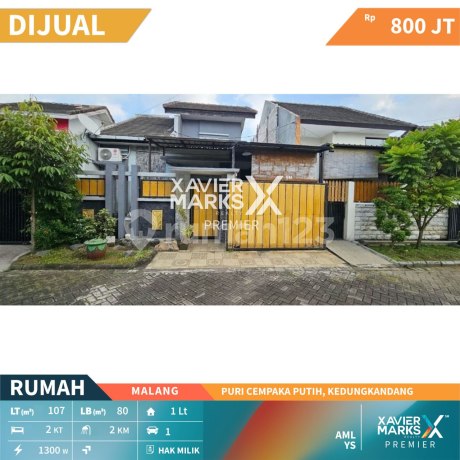 Rumah Bonus Kitchen Set di Puri Cempaka Putih Malang