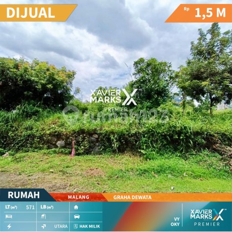 Tanah Siap Bangun View Gunung di Graha Dewata Malang Tanah Siap Bangun View Gunung di Graha Dewata Malang