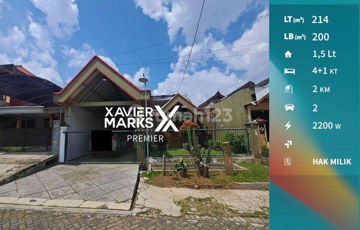 Rumah Terawat Siap Huni di Bukit Cemara Tidar Malang