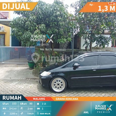 Rumah Selangkah dari Exit Tol di Graha Kencana Malang