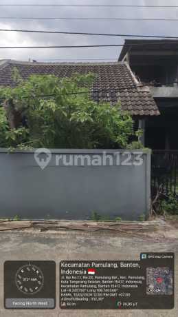 Dijual Murah Rumah Kosong Bukit Pamulang Indah Tangerang Selatan