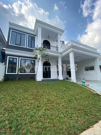 Rumah 2 Lantai Siap Huni Dengan Private Pool View Gunung Pancar Dekat Ke Pintu Tol Di Cluster Taman Yunani Sentul City Bogor