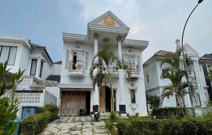 Rumah 2 Lantai Mewah Klasik Shgb Dekat Ke Pintu Tol Di Cluster Empire Park, Sentul City Bogor