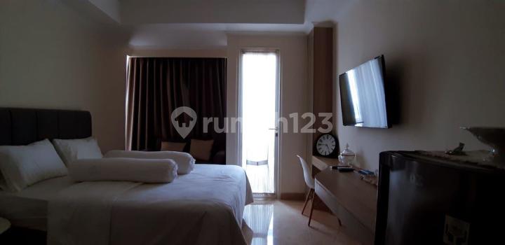 For Sell/Rent! Good Unit at Menteng Park Apartment Central Jakarta Studio Furnished 