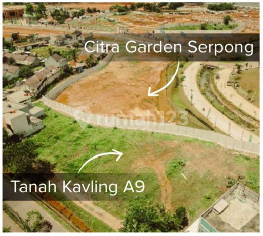 Kavling Komersial Sangat Murah di Serpong Harga Cuma 4,9Jt/Mtr